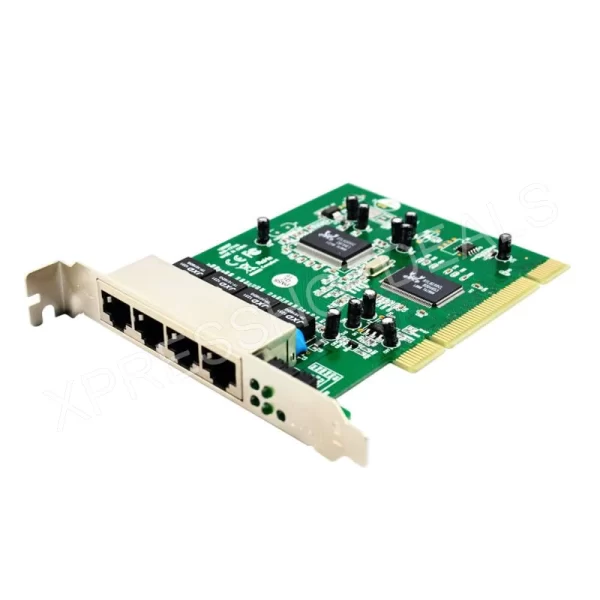 4-Port-PCI-10-100-Mbps-100M-Fast-Ethernet-Network-LAN-Switch-Card-Board