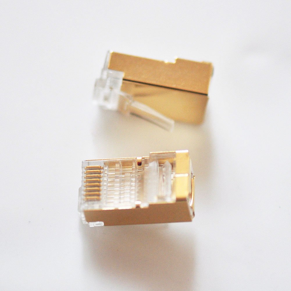 rj45 golden connector cat5