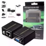VGA Signal Extender 60M Amplifier Signal RJ45 CAT-5e/6 Ethernet Cable