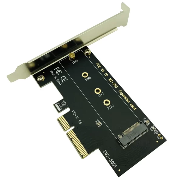 NVME SSD M2 PCI-E Adapter PCI-E to M2 Adapter M.2 NVME SSD to PCI Express X4 Card Riser Adapter