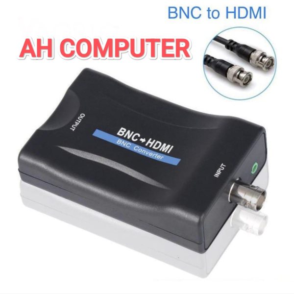 BNC to HDMI Converter Adapter BNC HDMI 1080P 