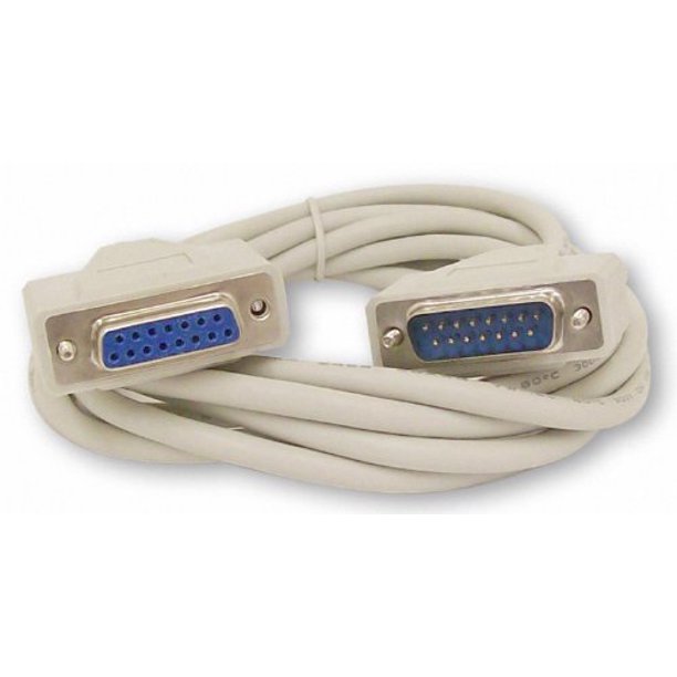 DB15 to 15 Pin Serial Extension Cable (Male-Female)