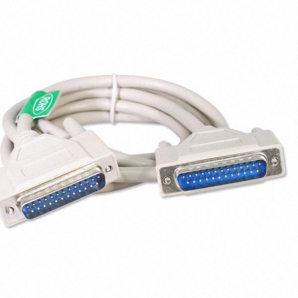 DB25 to 25 Pin Male to Female Serial Parallel Printer Extension Cable 