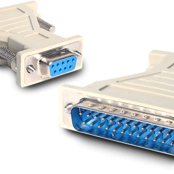 DB9 to DB25 Serial Cable Adapter - F/M - Serial adapter - DB-9 (F) to DB-25 (M)