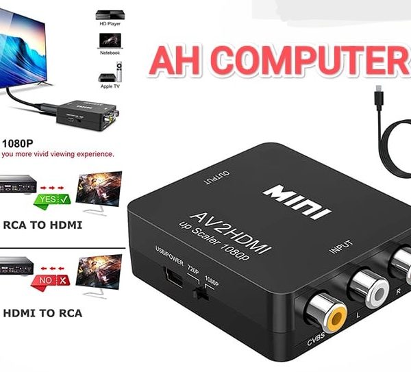 RCA to HDMI, AV to HDMI Converter