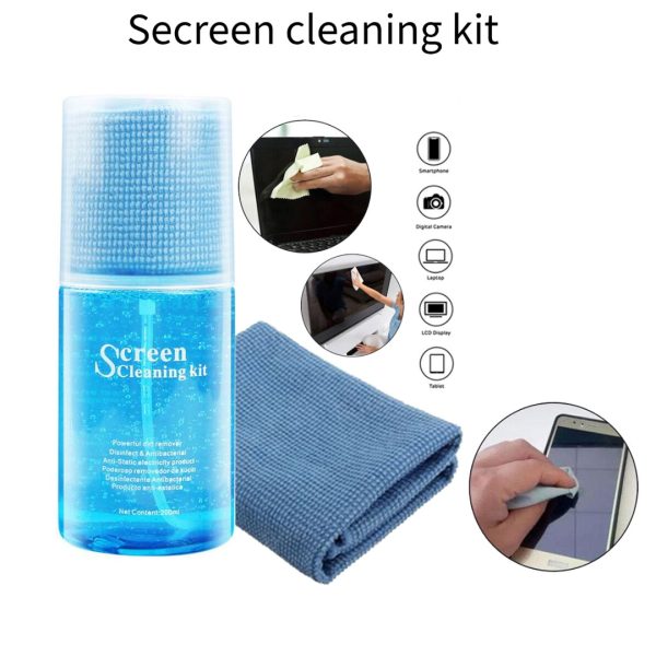 Screen Cleaner Kit for LED & LCD TV, Computer Monitor, Laptop etc screen / Laptop Screen Cleaning Kit / Cleaning Kit / Laptop Cleaner Kit / Cleaner/Glass Cleaner