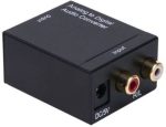 Audio Converter Optical Koaxial Toslink Analog to Digital 3.5mm RCA Adapter