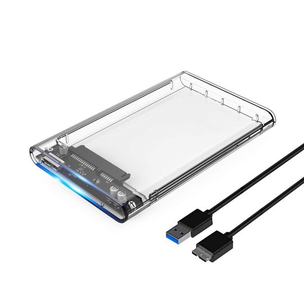 2.5" HDD Case Transparent USB3.0