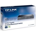 Tp-link TL-SG1016D 16-Port Gigabit Ethernet Desktop/Rackmount Switch 10/100/1000