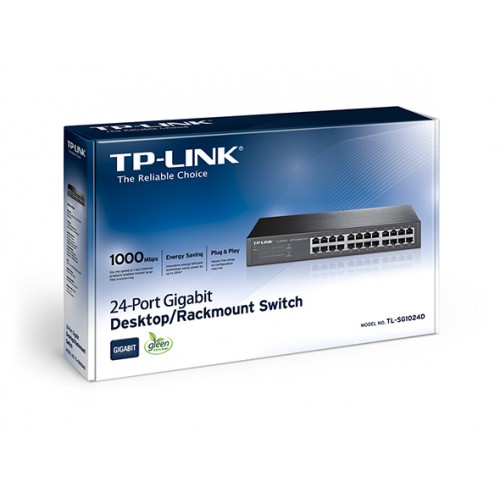 Tp-link TL-SG1024D 24-Port Gigabit Desktop/Rackmount Ethernet Switch