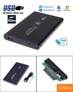 HDD Case 3.5 inchi SATA to USB 2.0 Adapter External Hard Drive Enclosure Reader for Portable HDD Box Case HD 3.5 HDD Case