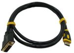 TP-Link HDMI To Dvi 24+1 Cable - 1.5M - Black/Yellow