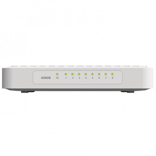 Netgear GS608 8-Port Gigabit Desktop Ethernet Switch 10/100/1000