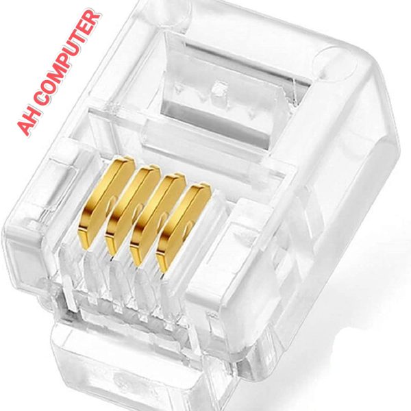 RJ11 4P 4C Connecter TNT Phone / Land Phone