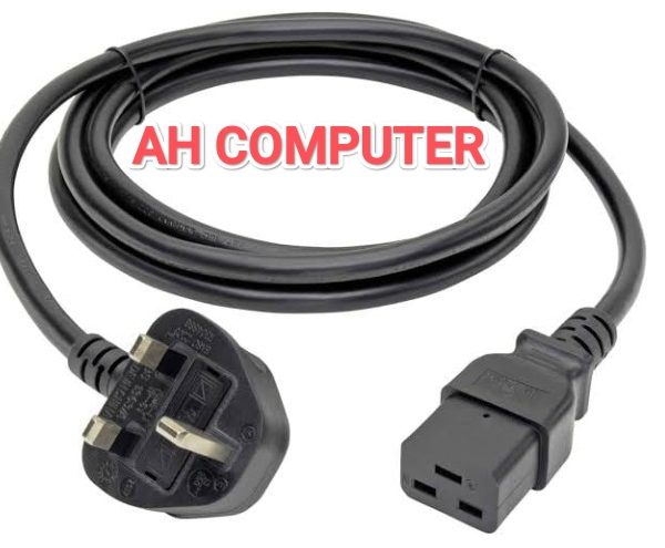 Online UPS Cable / Server Power Cable C19 AC Power Cord with Fuse For Various IT Equipment 16A Cable 1.8m long