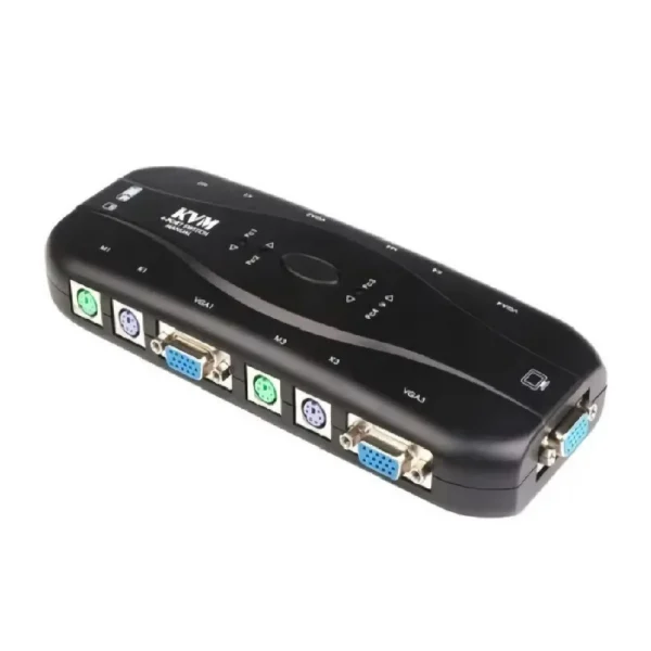 4 Port KVM Switch VGA And PS2 Port