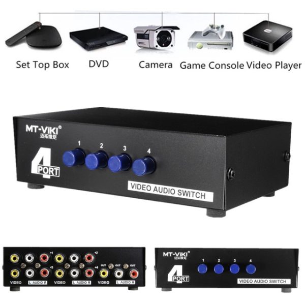 1:4 Audio Video / AV Switch