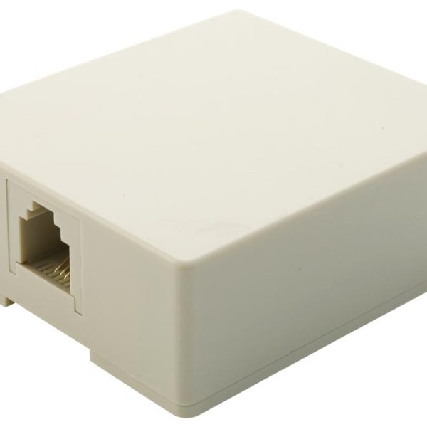 Telephone ( TNT ) Lan Phone Box Socket and Connecting / Single ( 1 ) Port / RJ 11 Port