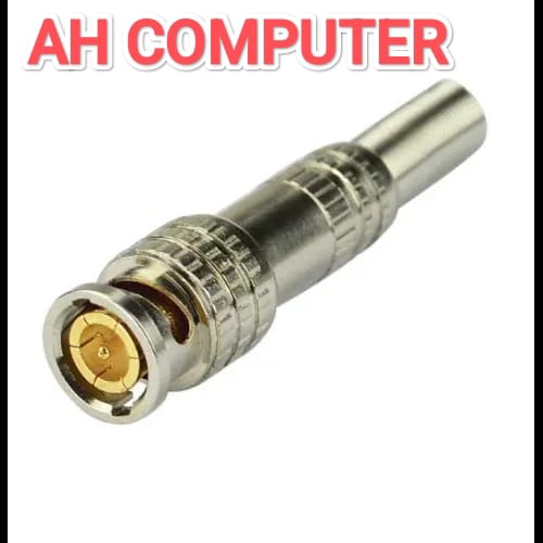 BNC Male Jack BNC Metal Steel Male Jack Spring Connector