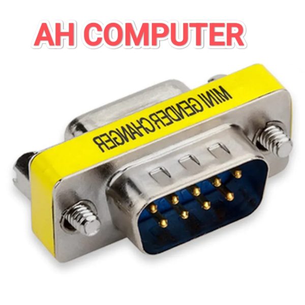 DB9 Male to Female Serial Port Mini Gender Changer
