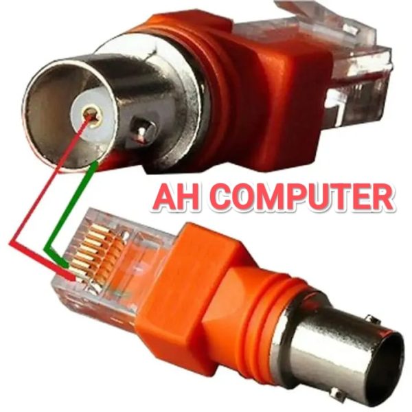 BNC Female RJ45 Male Converter
