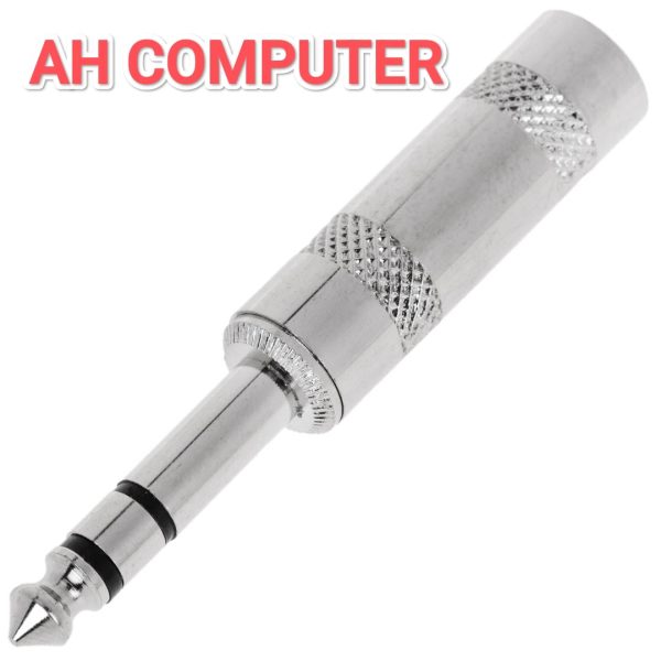 6.35mm Stereo Audio Jack Connector / Plug