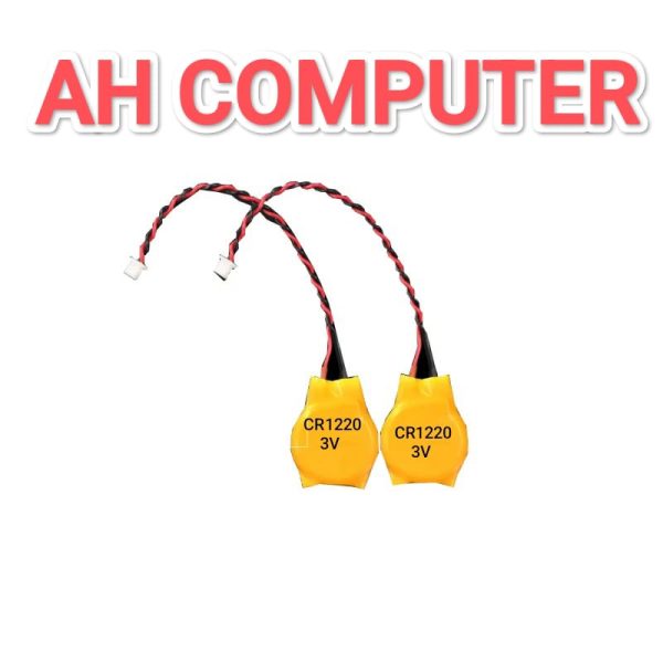 CR1220 3V lithium coin cell batteries designed for CMOS/BIOS memory on motherboards / External or Internal Battery