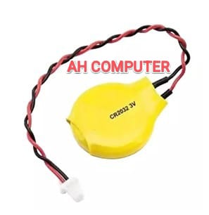 3V CR2032 lithium CMOS battery commonly used to power BIOS settings on motherboards / Internal and External Battery