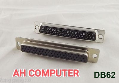 DB 62 Pin Female Connecter with Cover D-Sub Connecter Kit