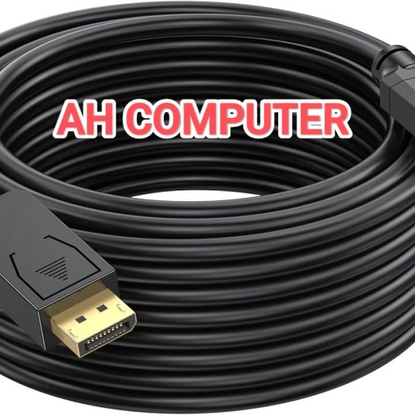 DisplayPort to HDMI Cable DP to HDMI 4K Video Converter Cord 5M