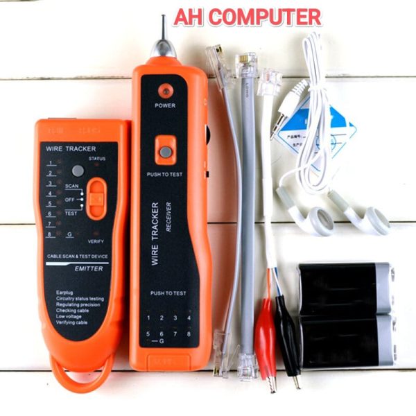 RJ45 LAN Network Cable Tester Line Finder RJ11 Telephone Wire Ethernet Network Detector