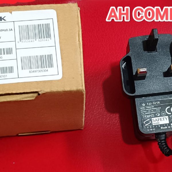 9V 0.6A 5.4W Adapter Power Charger Supply Cable UK type 3 pin Plug