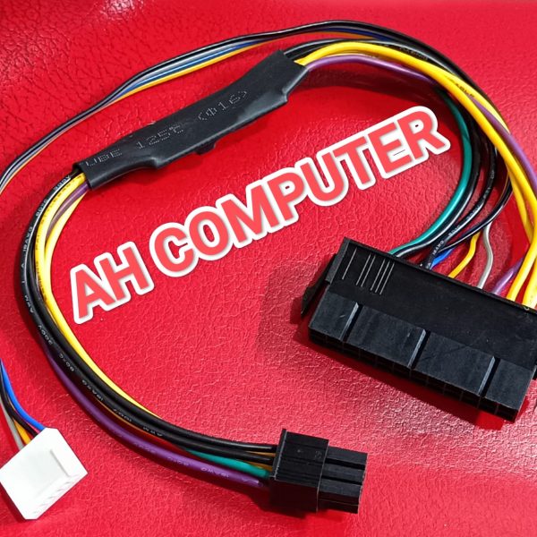 ATX 24-PIN to Motherboard 2-Port 6-PIN Power Supply Adapter Cable
