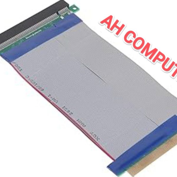 PCI-E 16X Flexible Ribbon Extension Cable / GPU riser extender