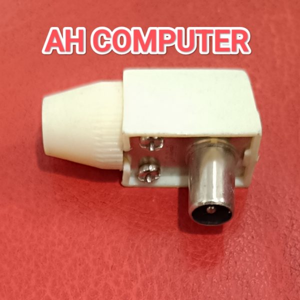 TV antenna jack coaxial connector / Dish Jack /  TV pin