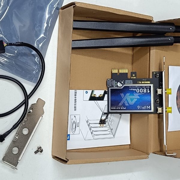 AX1800 WiFi 6 PCIe Wireless Network Card Adapter Compatible Bluetooth