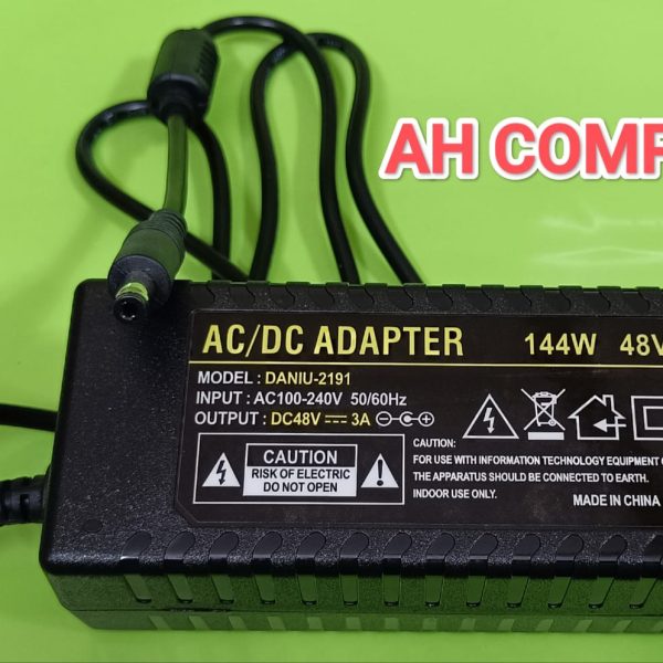 DANIU-2191 144W AC/DC Power Adapter DC 48V at 3A